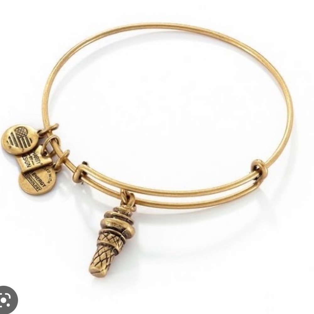 ALEX AND ANI ICE CREAM CONE BANGLE BRACELET